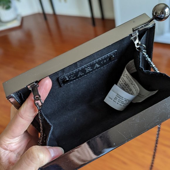 Zara sequin crossbody clutch - Picture 2 of 6